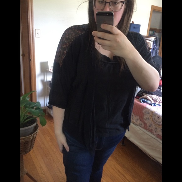 Floral Dolman Cardigan - Picture 3 of 6